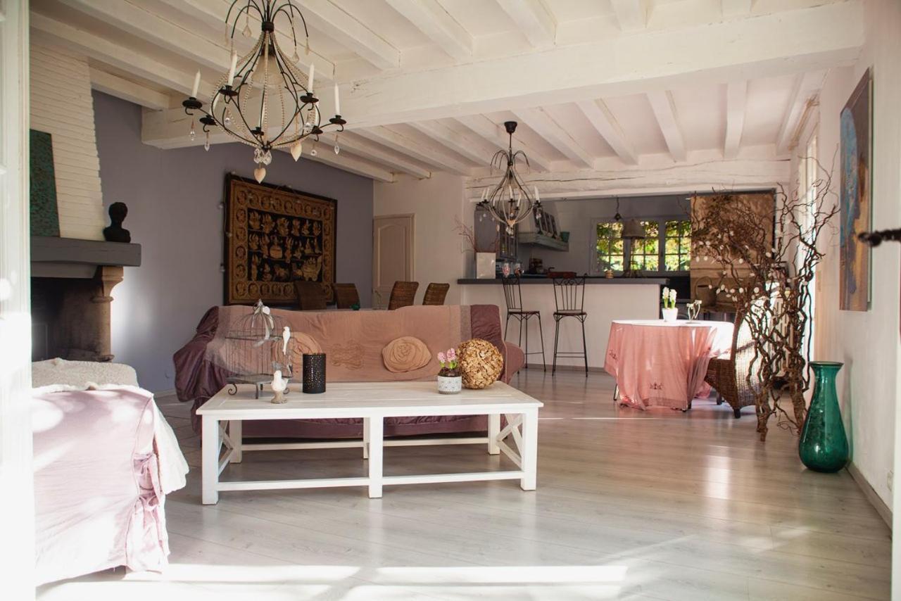 Chambres D'Hotes Le P'Tit Angelus De ברביזון מראה חיצוני תמונה